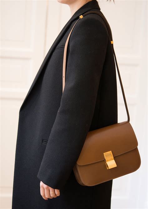 celine classic box bag black.